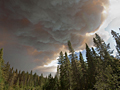 Smoke plumes