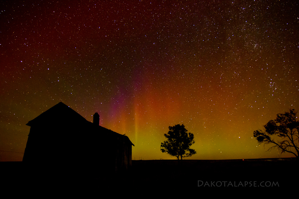 South Dakota northern lights