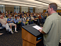 Richard Sonterre convened the public hearing