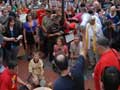 Crowd panorama