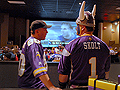 Vikings fans watch Packers win