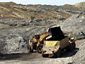 Loading coal