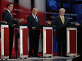 Mitt Romney, Ron Paul and Newt Gingrich