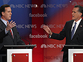 Mitt Romney, Rick Santorum
