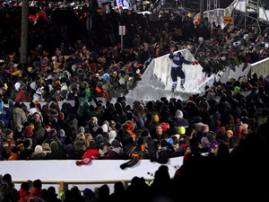 Large crowds