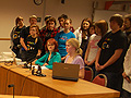 Students address the school board