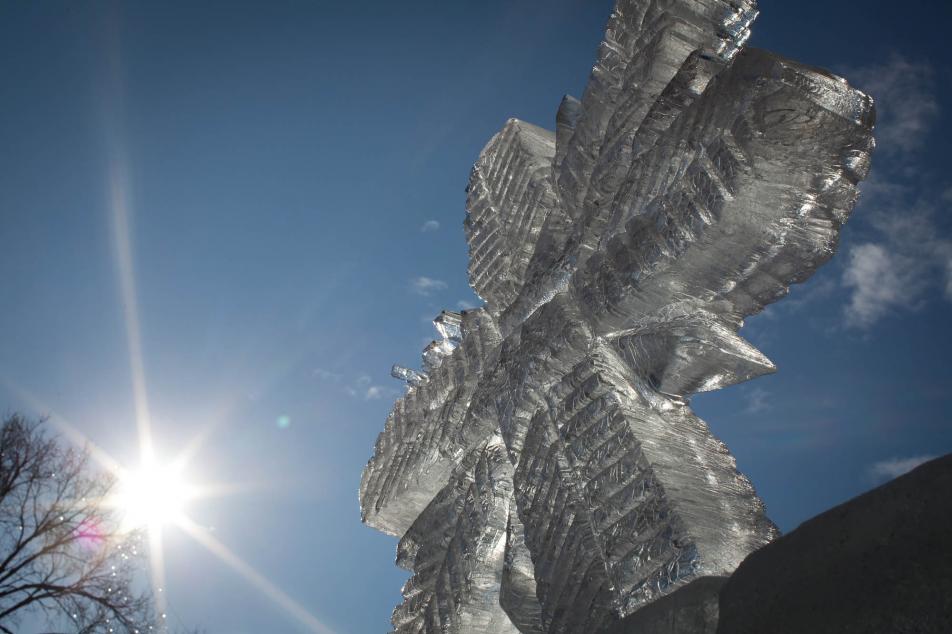Winter Carnival ice sculptures
