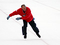 Skating laps