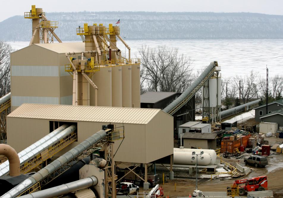 Photos Farmland holds wealth in sand mining boom Minnesota Public