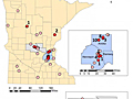 Map: MN groundwater contaminants