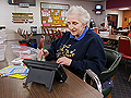 Retired Flamingo Bingo caller Joyce Fortier
