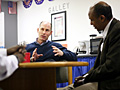 Meeting with business leaders