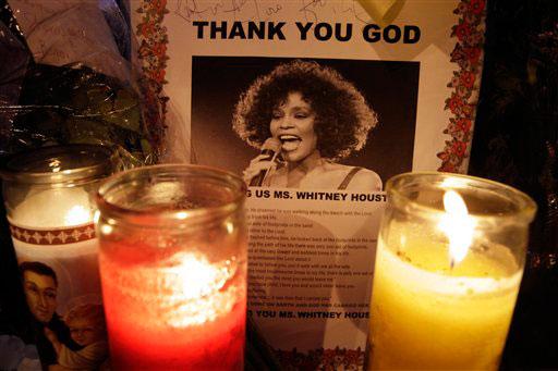 Whitney Houston Funeral Coffin Pics