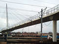 Sabo bike and pedestrian bridge closed