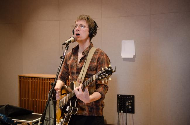 Shearwater performs in The Current studio. Shearwater performs in The Current studio.