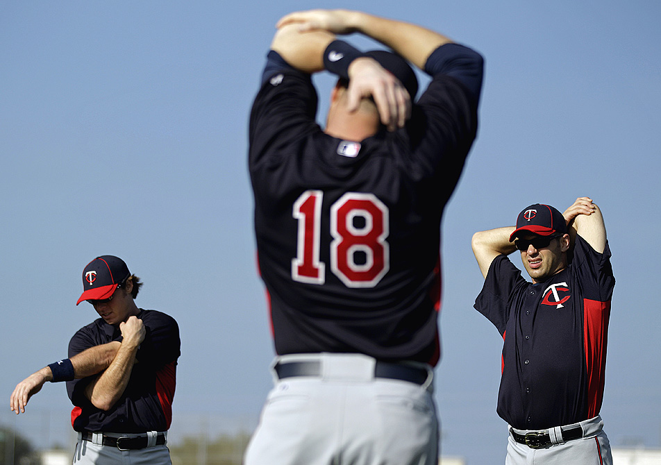 Danny Lehmann, Joe Mauer, Ryan Doumit