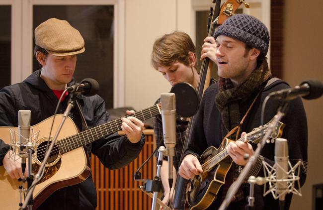 Bluegrass quintet the Punch Brothers. Bluegrass quintet the Punch Brothers.