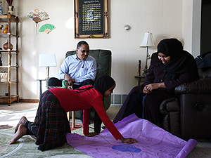 Somali-American family