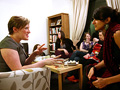 Women gathering