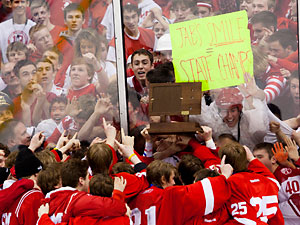 Fans celebrate