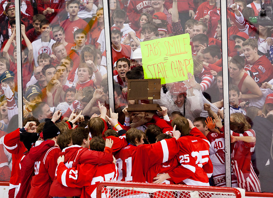 Fans celebrate