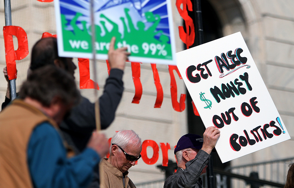 Rally against ALEC