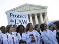 Doctors and medical professionals rally