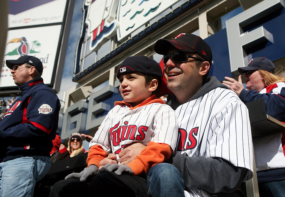 Twins home opener