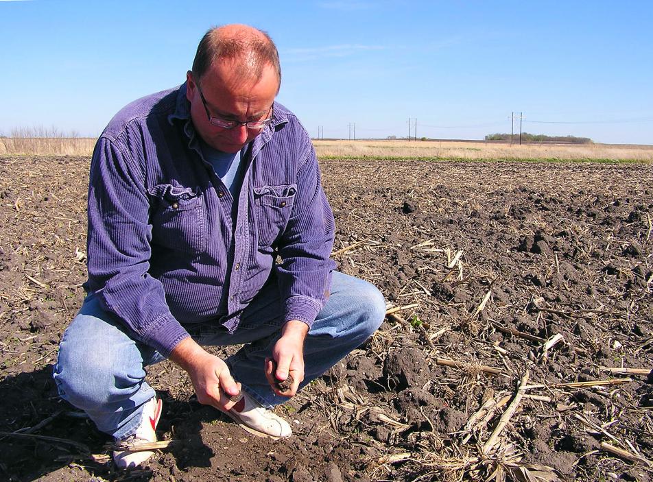 Testing the soil
