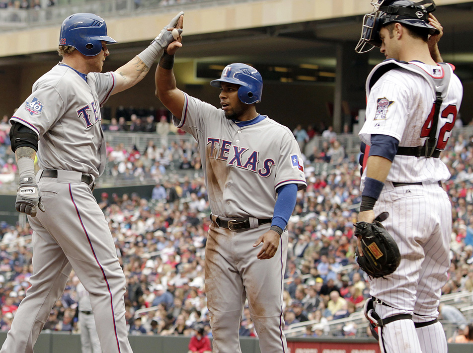 Josh Hamilton, Elvis Beltre, Joe Mauer
