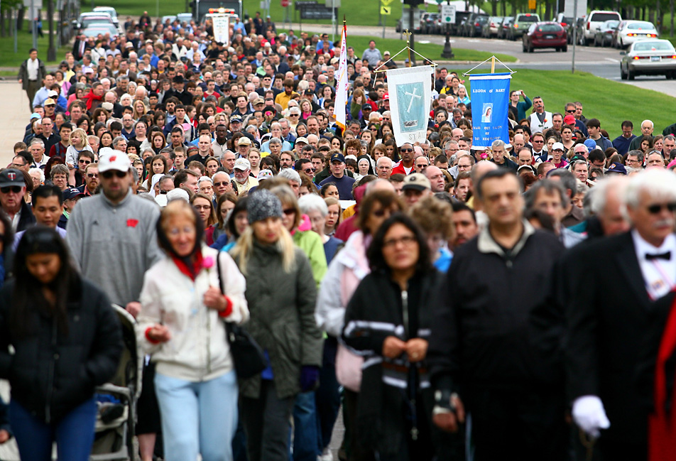 Catholic march