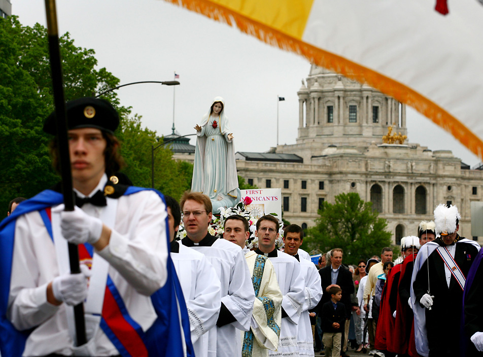 Catholic march