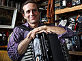 Accordion man Dan Turpening