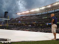 Stormy night at Target Field