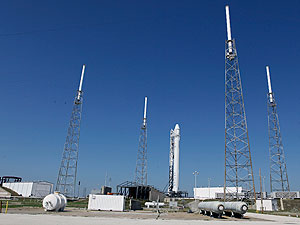 Falcon 9 SpaceX rocket