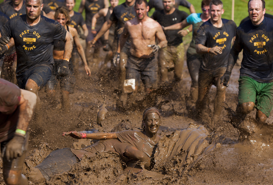 Pit of mud
