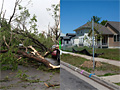 Before/after tornado