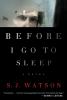 Book pick: 'Before I Go To Sleep' by S.J. Watson