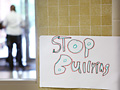Anti-bullying sign