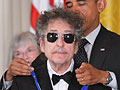 Bob Dylan receives Medal of Freedom