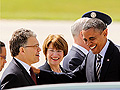 Barack Obama, Al Franken, Amy Klobuchar