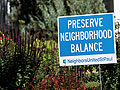 Housing signs