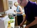 Preparing lunch