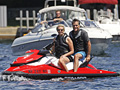 Mitt Romney, Ann Romney jet ski