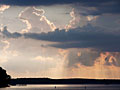 Clouds over Pelican Lake