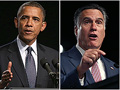 Obama and Romney