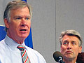 St. Paul Mayor Chris Coleman and Minneapolis Mayor