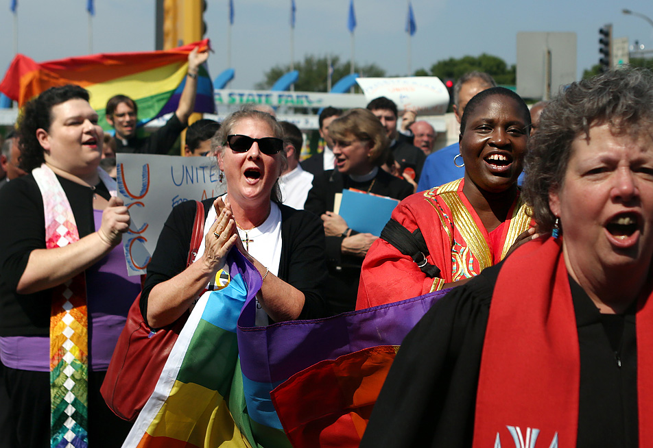 Marriage amendment rally