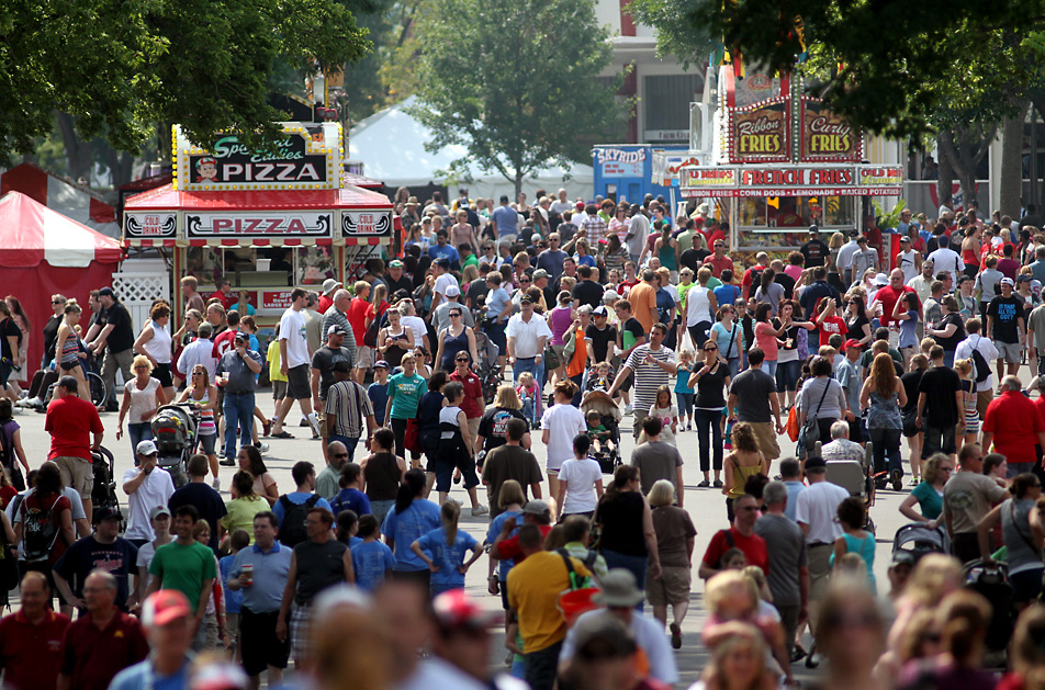 Large crowds
