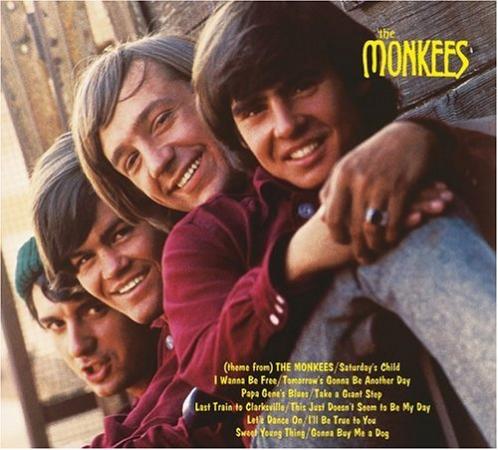 Album art for The Monkees' self-titled album Album art for The Monkees' self-titled album